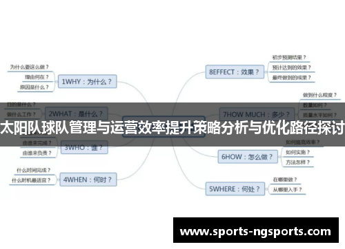 太阳队球队管理与运营效率提升策略分析与优化路径探讨