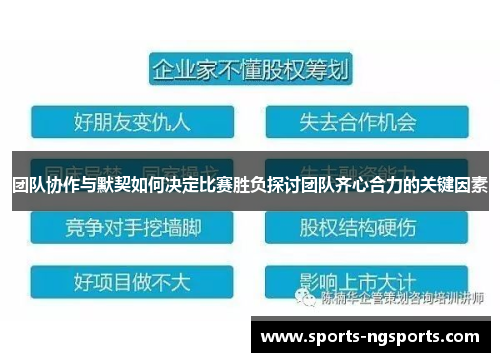 团队协作与默契如何决定比赛胜负探讨团队齐心合力的关键因素
